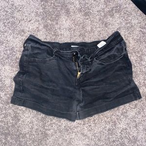 Old Navy black jean shorts